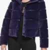 Buy Now Punam Patel TV-Series Ghosts US Season 04 Bela Purple Fur Jacket For Unisex