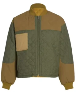 Buy Now Quinn O’Grady TV-Series Ransom Canyon 2025 Minka Kelly Green And Brown Quilted Jacket For Unisex