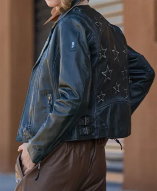 Buy Now Rena Sofer TV-Series General Hospital 2025 Lois Cerullo Black Leather Jacket For Unisex