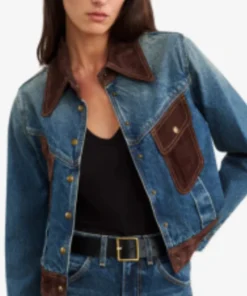 Buy Now Shantel VanSanten FBI Season 07 Nina Chase Blue Denim Jacket For Unisex
