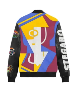 Buy Now Stegaro Fernand Leger Bomber Leather Jacket For Men And Women