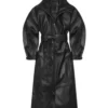 Buy Now TV-Series Married At First Sight Season 12 Carina Mirabile Black Leather Coat For Unisex