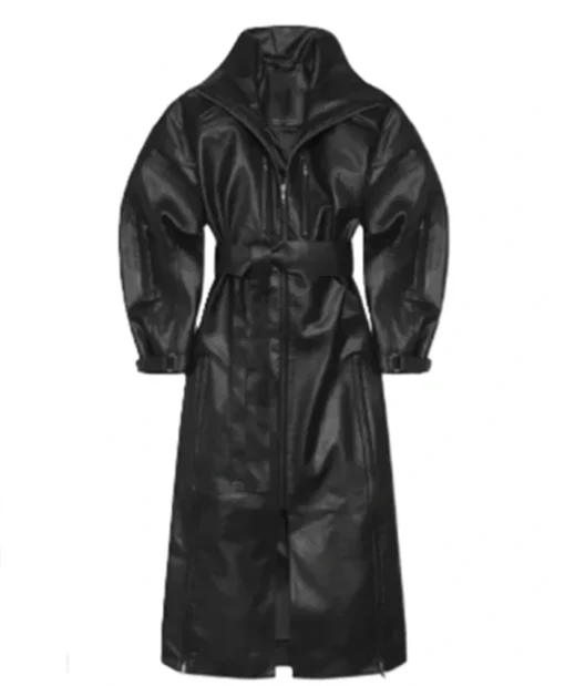 Buy Now TV-Series Married At First Sight Season 12 Carina Mirabile Black Leather Coat For Unisex