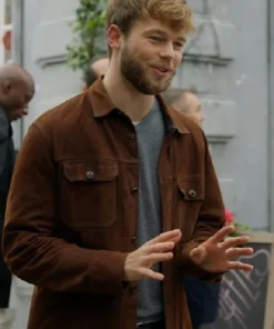 Buy Now The Perfect Setting 2025 David Elsendoorn Brown Suede Jacket For Unisex