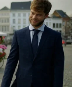 Buy Now The Perfect Setting David Elsendoorn Blue Checked Suit For Men And Women