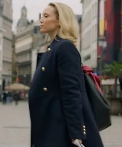 Buy Now The Perfect Setting Laci J Mailey Blue Coat For Men And Women