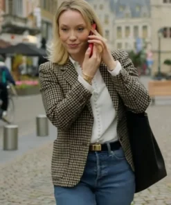 Buy Now The Perfect Setting Laci J Mailey Checked Blazer For Unisex