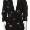 Buy Now The Today Show Katie Lee Biegel Black Embellished Blazer For Men And Women