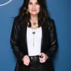 Buy Now The Tonight Show Idina Menzel Leather Black Blazer For Men And Women