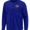 Canadiens Antigua Blue Long Sleeve Shirt