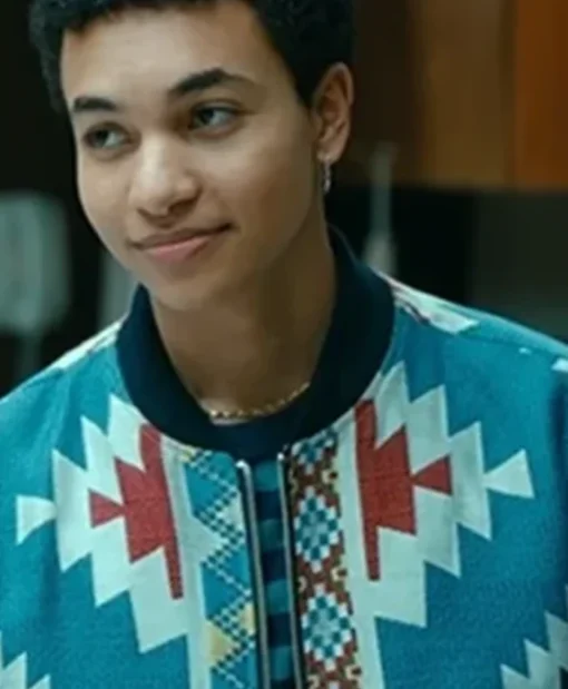 Cassandra 2025 Joshua Kantara Printed Bomber Jacket