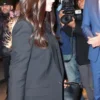 Emilia Perez Selena Gomez Screening Coat