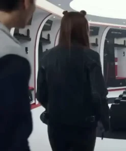 Get Now Gran Turismo Emelia Hartford Leather Black Jacket For Unisex