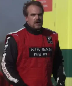 Gran Turismo 2023 David Harbour Red Vest