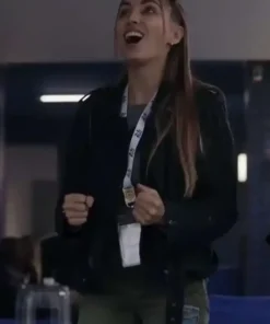 Gran Turismo 2023 Emelia Hartford Black Leather Jacket