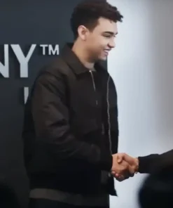 Gran Turismo Archie Madekwe Bomber Black Jacket