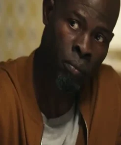 Gran Turismo Djimon Hounsou Brown Bomber Jacket