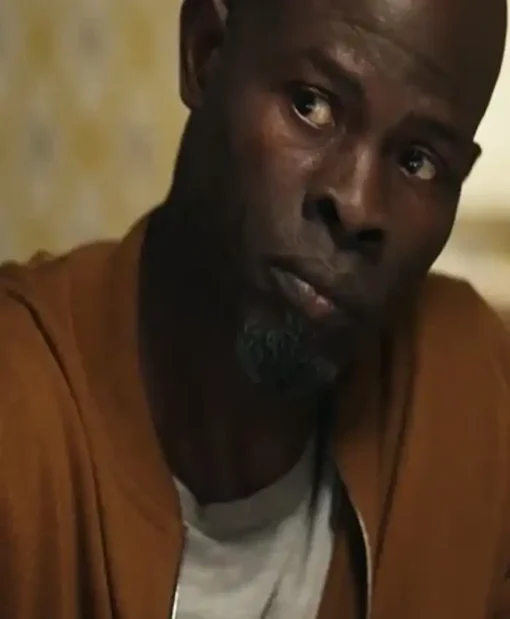 Gran Turismo Djimon Hounsou Brown Bomber Jacket