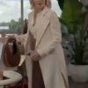 Hannah Waddingham Ted Lasso Season 3 Episode 01 Rebecca Welton Pink Trench Coat