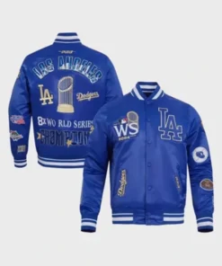 Los Angeles Dodgers 2024 World Series Champions Varsity Jacket