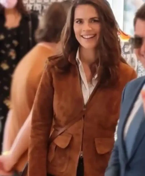 Mission Impossible Dead Reckoning Hayley Atwell Brown Jacket