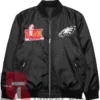 Philadelphia Eagles Mitchell And Ness Super Bowl LIX Champions Jacket