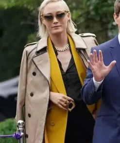 Pom Klementieff Mission Impossible – Dead Reckoning 2023 Paris Long Trench Coat