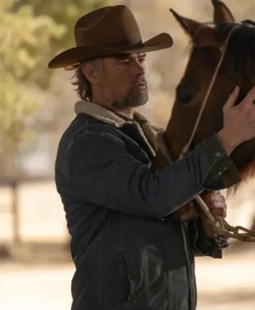 Ransom Canyon S01 Josh Duhamel Blue Denim Jacket