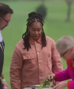 Searching for Soul Food 2023 Alisa Reynolds Pink Jacket