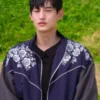 Singles Inferno S04 Kim Tae-Hwan Embroidered Floral Jacket