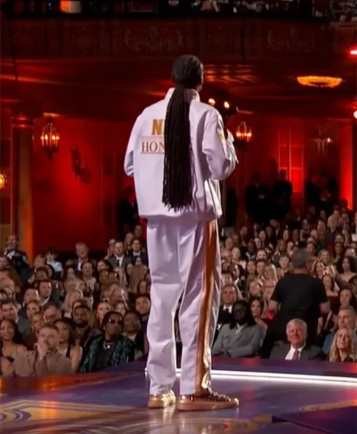 Snoop Dogg 14th Annual Honors White Tracksuit