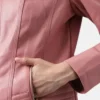 Sofia Pink Women’s Moto Racer Leather Jacket For Sale