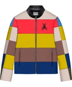 Stegaro Multicolor Leather Jacket