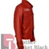 Super Bowl LIX Halftime Show SZA Leather Red Jacket