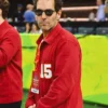 Super Bowl LIX Paul Rudd Red Cotton Jacket