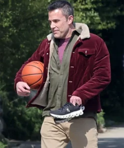 The Accountant 2 Christian Wolff Maroon Jacket