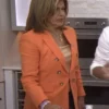 The Today Show 2025 Hoda Kotb Orange Blazer