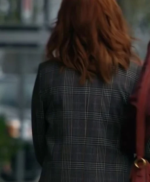 The Wish Swap 2025 Emily Tennant Grey Coat