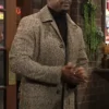 The Young And The Restless 2025 Damian Kane Brown Tweed Coat