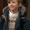 The Young And The Restless Redding Munsell Blue Hooded Jacket