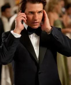 Tom Cruise Mission Impossible 04 Black Tuxedo Coat