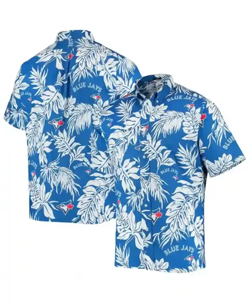 Toronto Blue Jays Blue Hawaiian Shirt