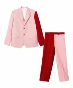 Tyler the Creator Pink and Red Suit