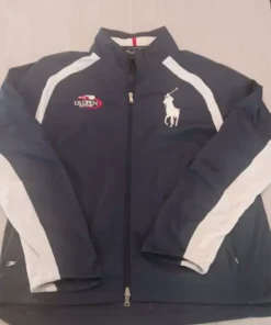 US Open Tennis Black And White Track Jacket