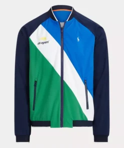 US Open Tennis Vintage Bomber Jacket