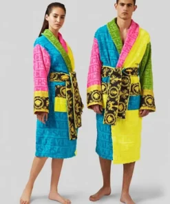 Versace Multicolor Robe