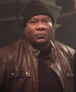 Ving Rhames Mission Impossible 7 Dead Reckoning Part One Luther Stickell Leather Jacket