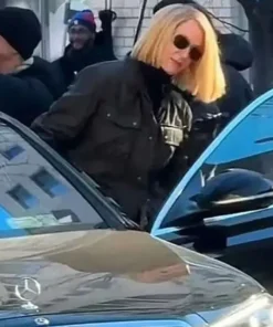 Buy Now Charley TV-Series Dexter Resurrection 2025 Uma Thurman Grey Cotton Jacket For Unisex