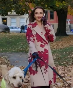 Buy Now Izzy Movie Sisterhood Inc 2025 Rachael Leigh Cook Flower Print Trench Coat For Unisex