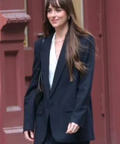 Buy Now Lucy Movie Materialists 2025 Dakota Johnson Black Blazer For Unisex